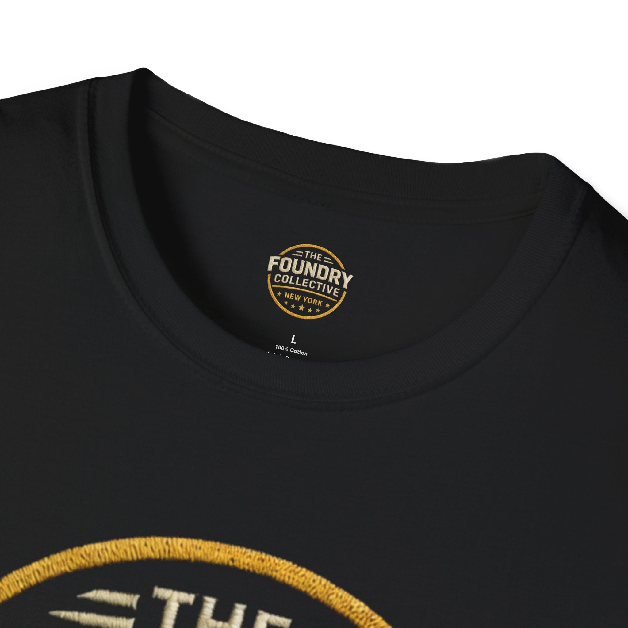 The Foundry Collective New York T-Shirt — Vintage Badge Logo Tee - Creations by Chris and Carlos