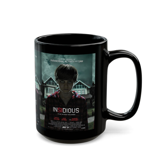 Insidious Movie Poster Mug — Horror Film Black Coffee Cup (11oz & 15oz) - Creations by Chris and Carlos