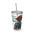 Sunsplash Motivational Tumbler with Straw - 16oz Inspirational Drinkware