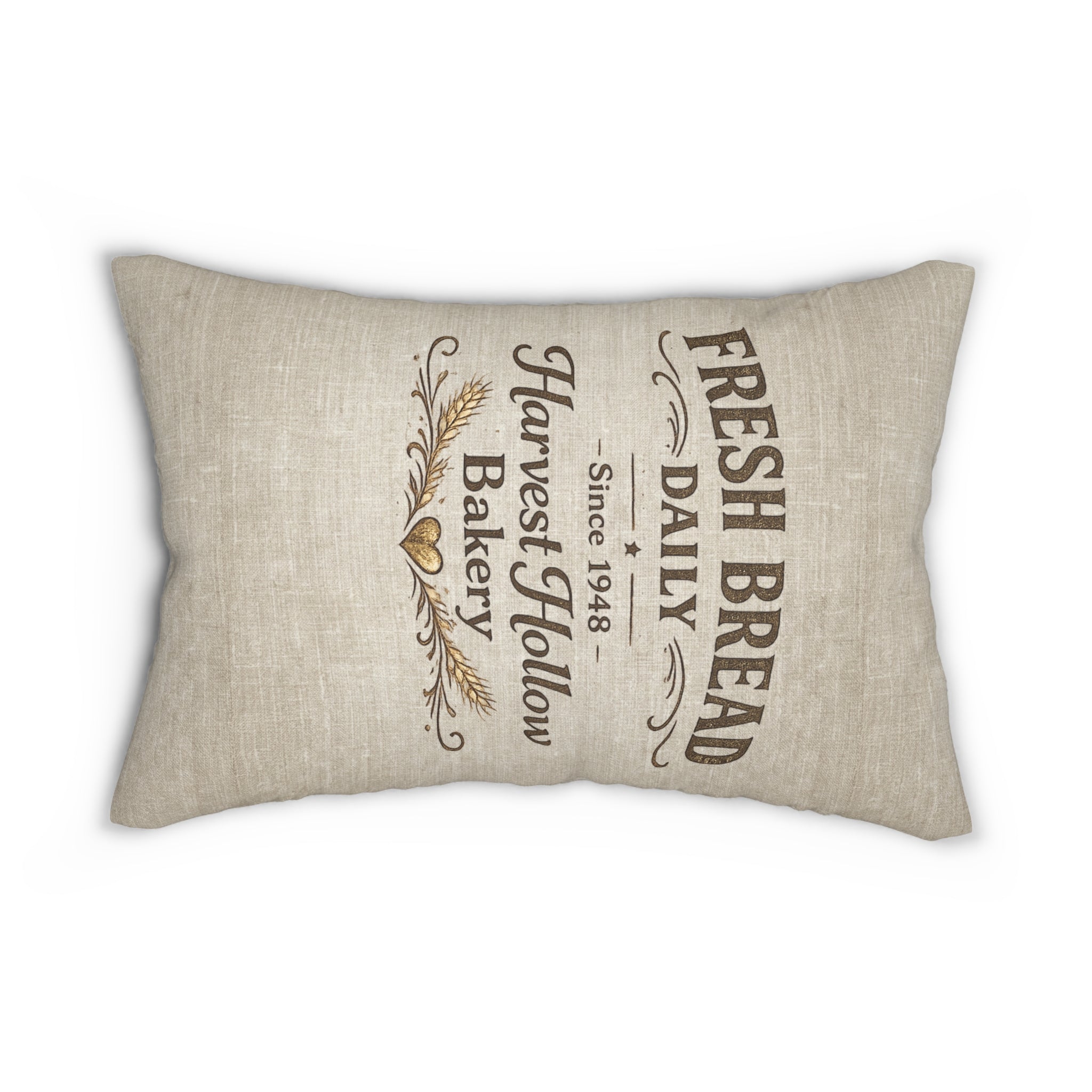 Old Soul Harvest™ Fresh Bread Bakery Lumbar Pillow - Lumbar Pillow from the Old Soul Harvest Campfire Circle collection