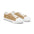 Striped Tan Low Top Sneakers — Casual Men’s Canvas Shoes