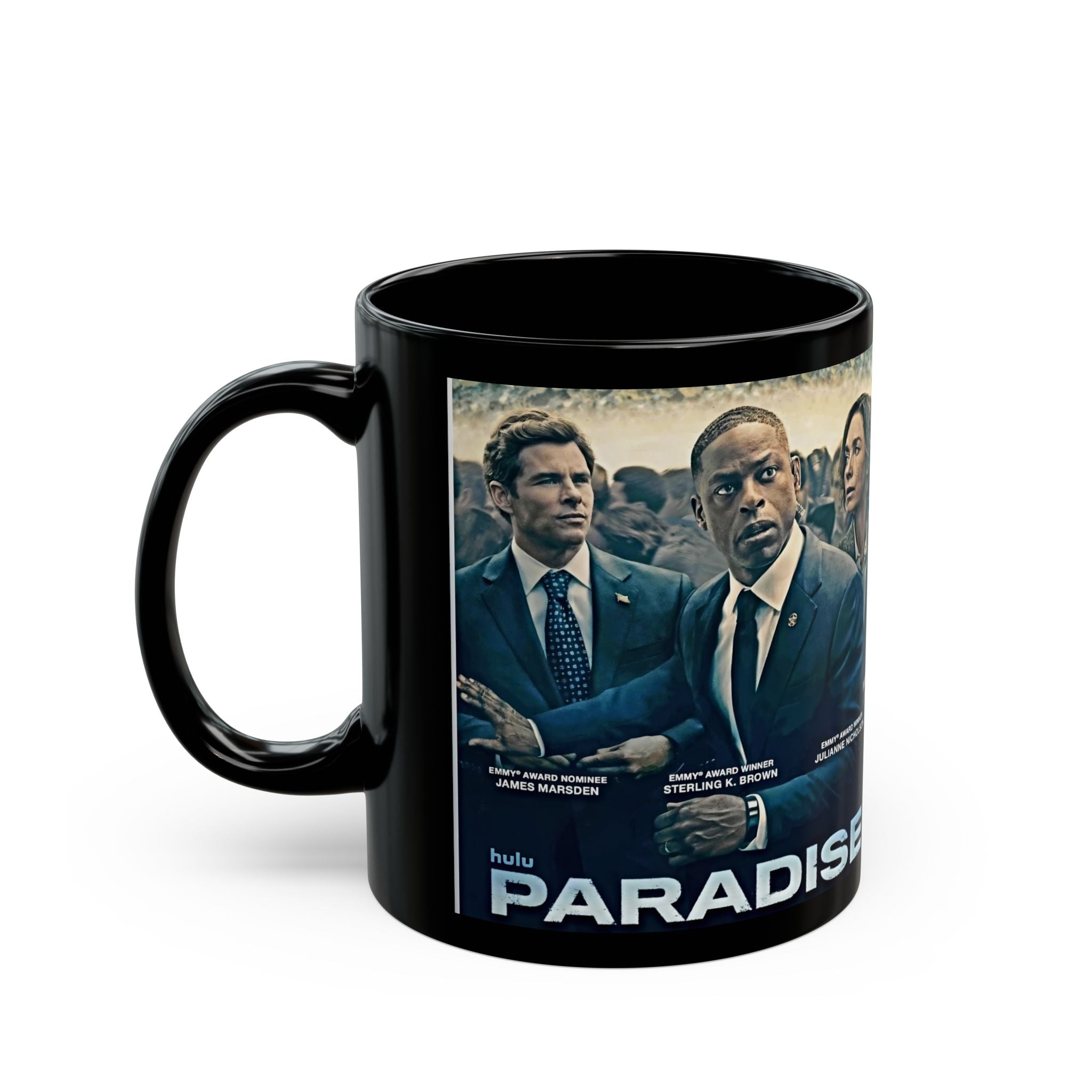 Paradise TV Series Black Coffee Mug — Cast Poster 11oz/15oz - Creations by Chris and Carlos