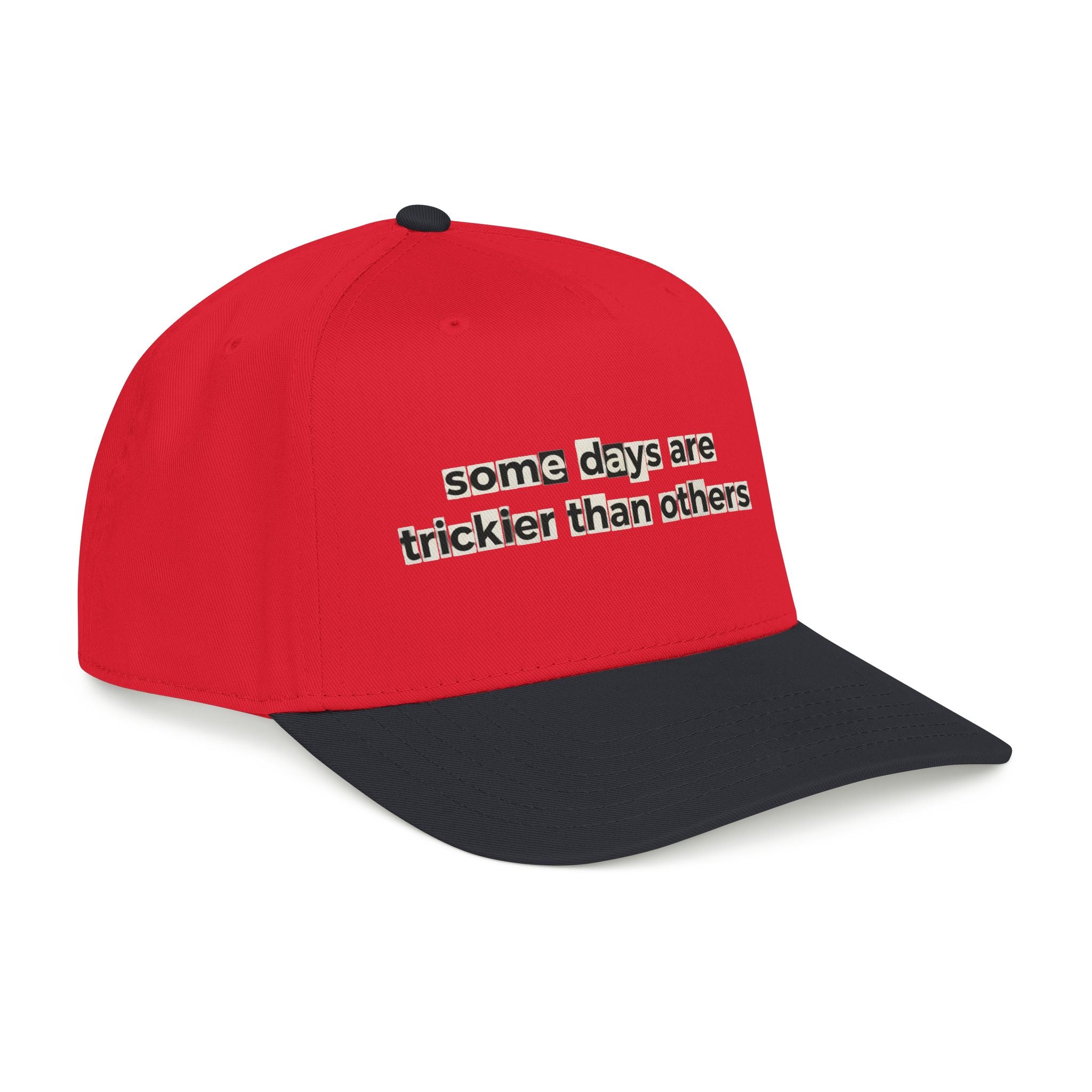 Baseball Cap — "Some Days Are Trickier Than Others" Patch - Creations by Chris and Carlos