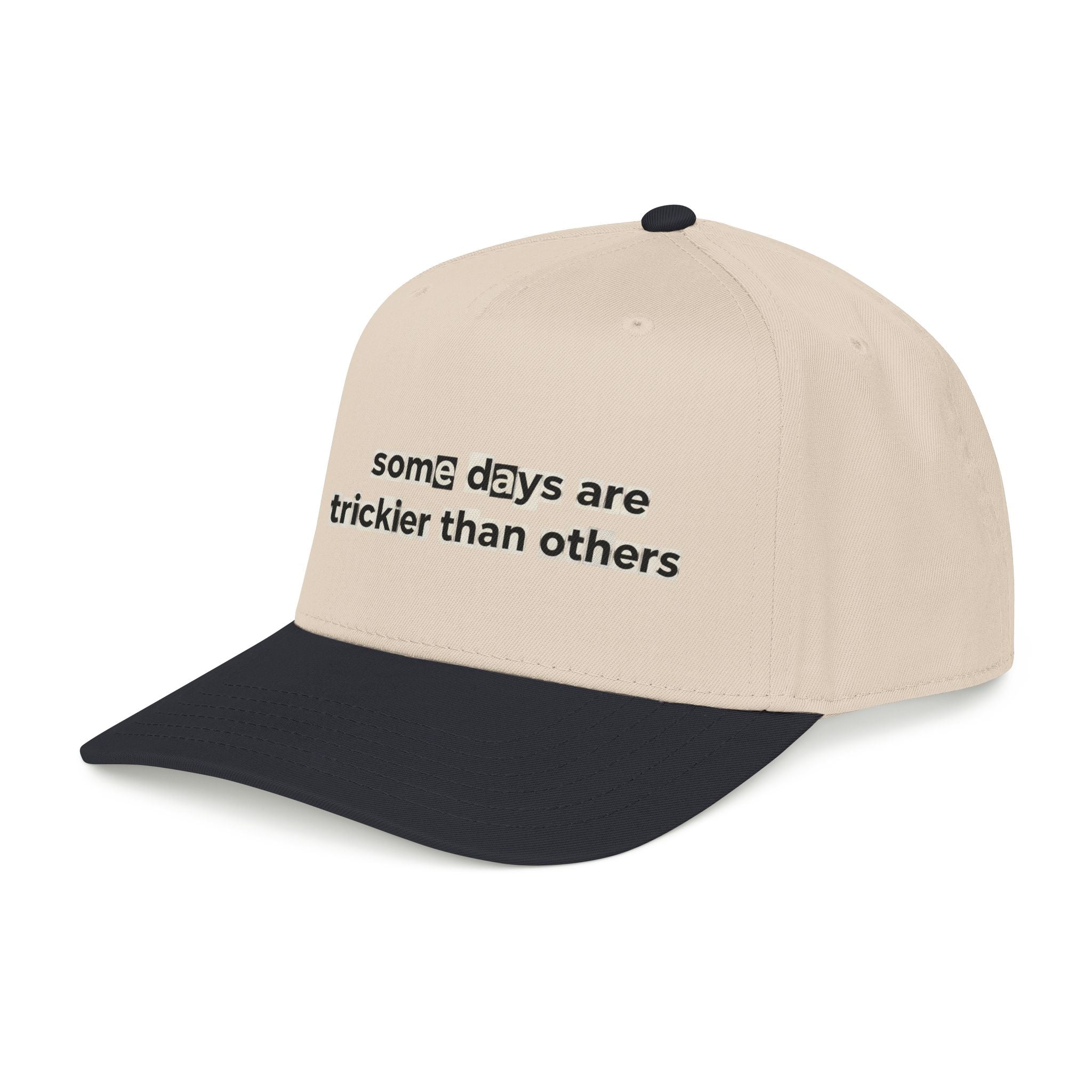 Baseball Cap — "Some Days Are Trickier Than Others" Patch - Creations by Chris and Carlos
