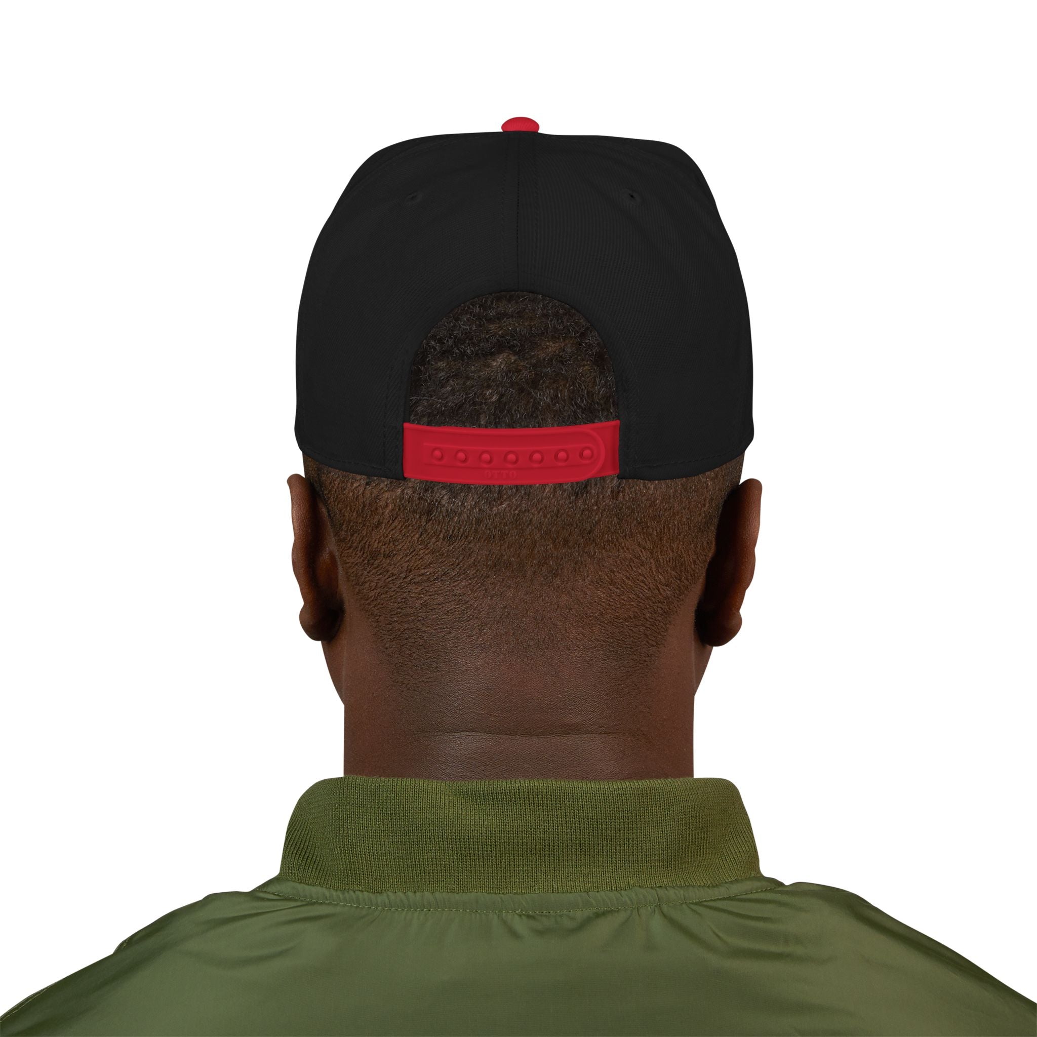 Crashed Palm Tree Snapback Hat — Embroidered Beach Sun Cap - Creations by Chris and Carlos