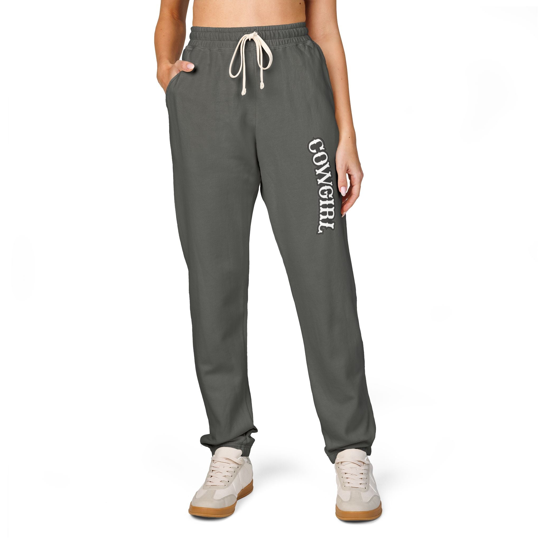 Cowgirl Unisex Garment-Dyed Fleece Sweatpants - Creations by Chris and Carlos
