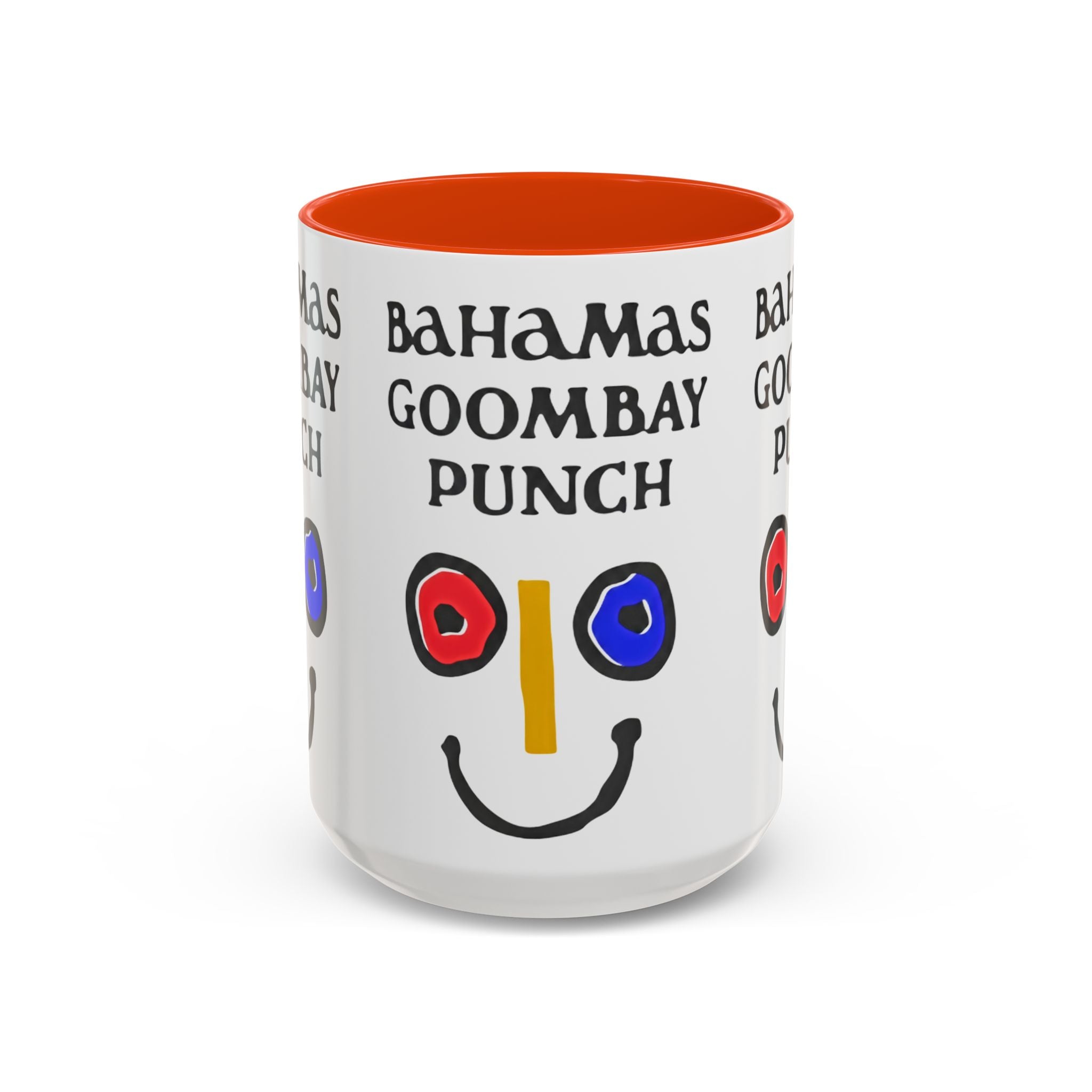 Bahamas Goombay Punch Mug — Colorful Caribbean Smile Coffee Cup (11oz, 15oz) - Creations by Chris and Carlos