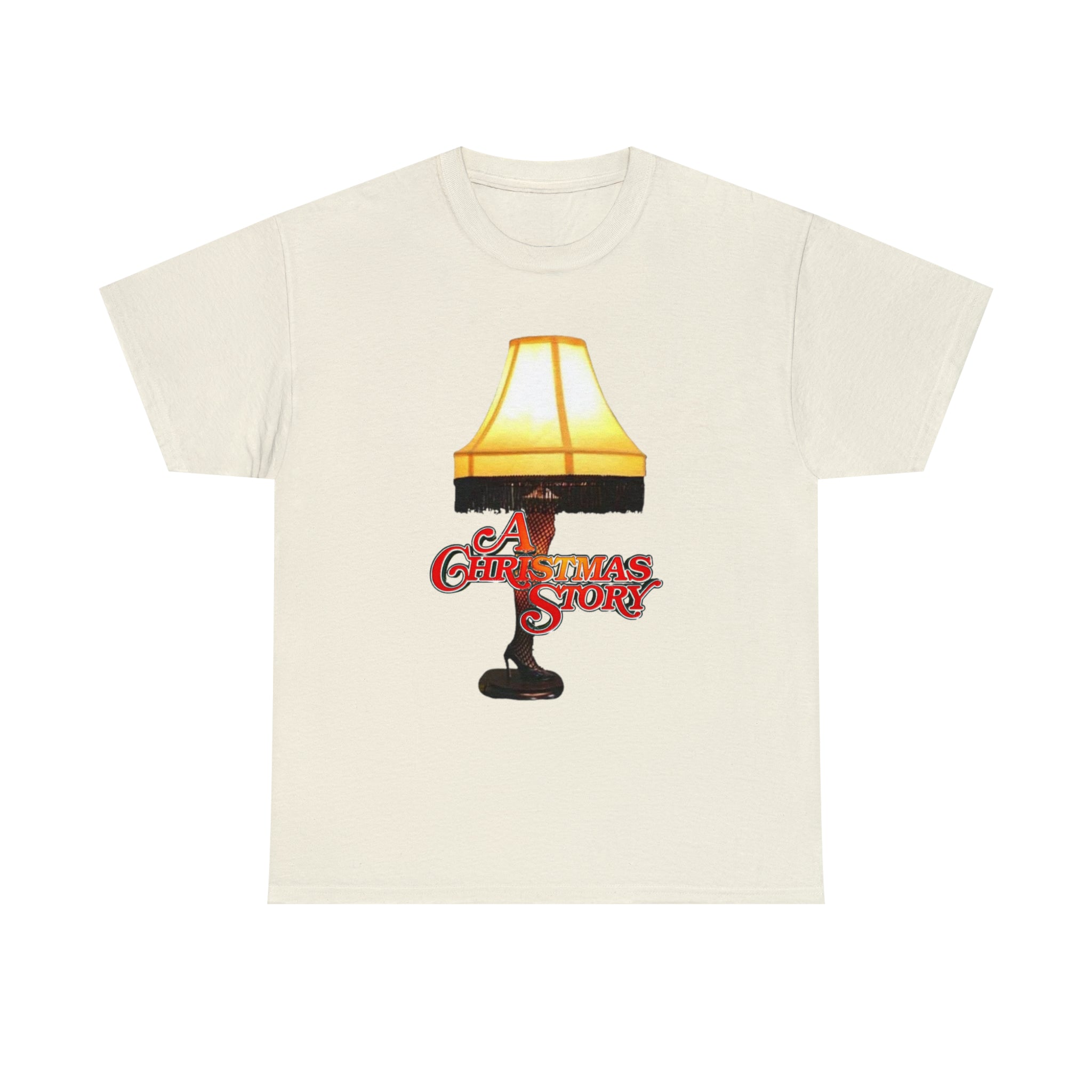 A Christmas Story- Leg Lamp Unisex Heavy Cotton T-Shirt - Creations by Chris and Carlos