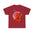 Vibrant Strawberry and Butterflies Tiger Unisex T-Shirt, Nature Lover Tee, Animal Print Shirt, Casual Wear