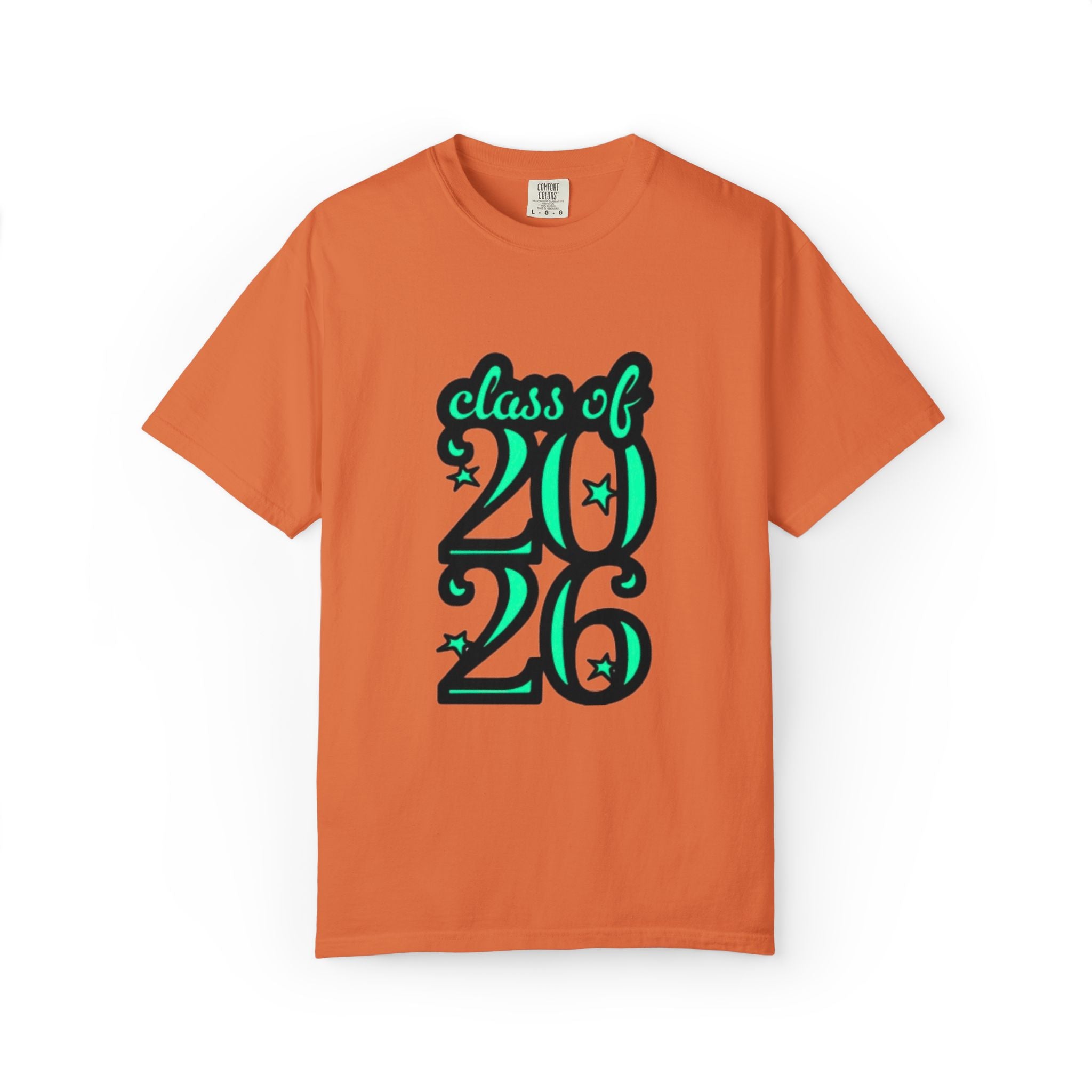 Class of 2026 Graduation Green T-Shirt - Creations by Chris and Carlos