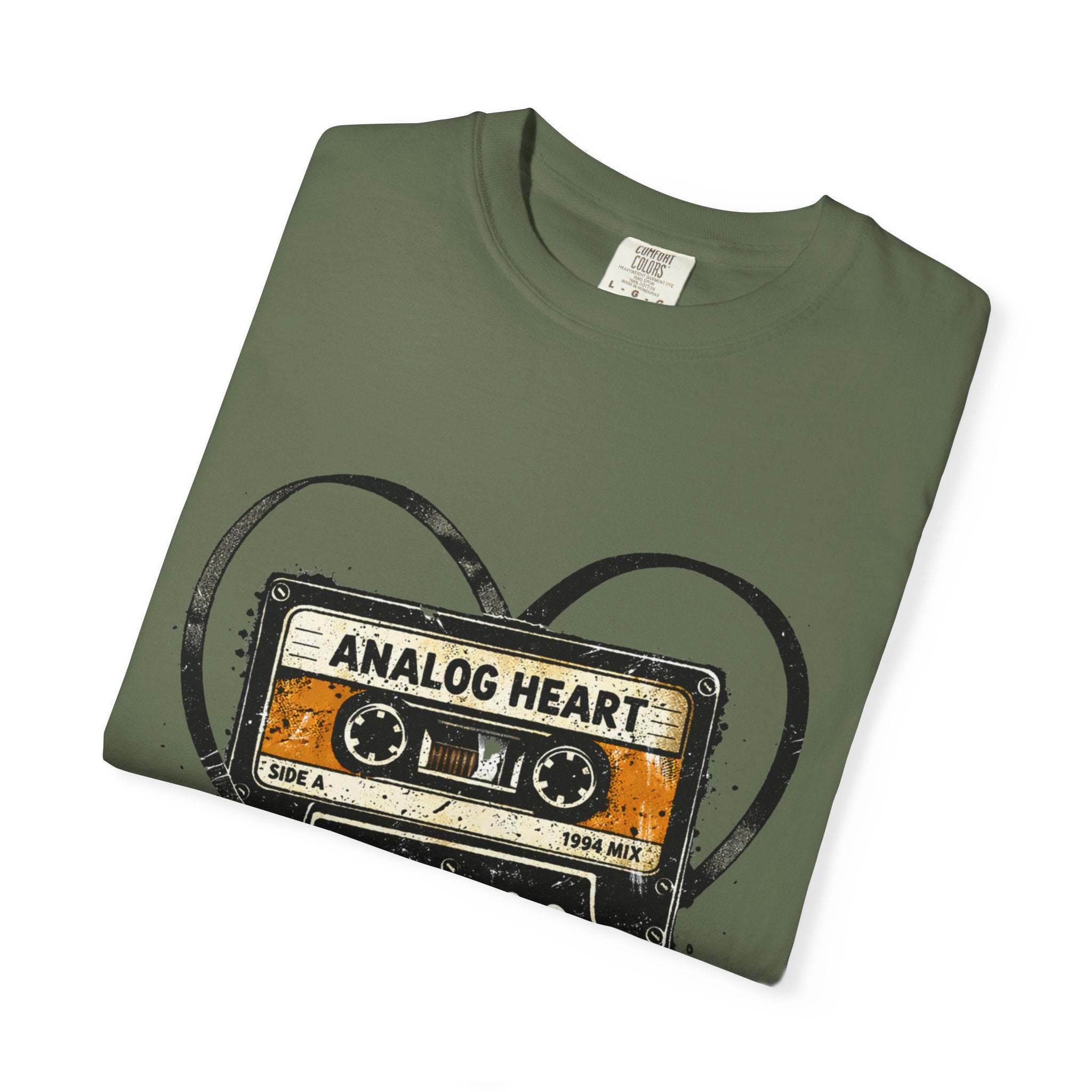 Analog Heart Cassette T-Shirt - Creations by Chris and Carlos