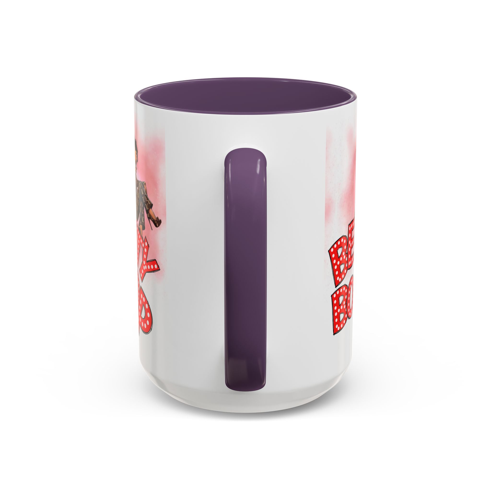 Betty Boop Pink Accent Coffee Mug — Retro Vintage Cartoon Tea Cup (11/15 oz) - Creations by Chris and Carlos