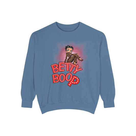 Betty Boop Retro Logo Sweatshirt - Creations by Chris and Carlos