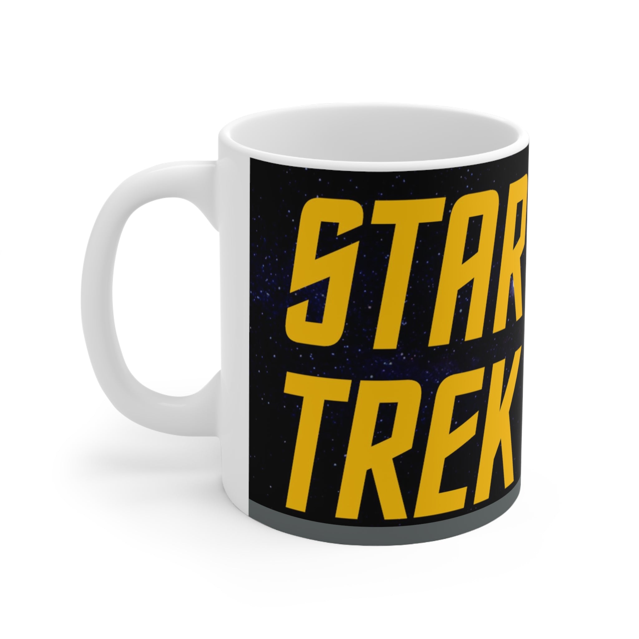 Star Trek Collection- USS Enterprise White Ceramic Mug - Creations by Chris and Carlos