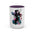 Abstract Floral Silhouette Accent Coffee Mug — Watercolor Woman Art (11/15oz) - Creations by Chris and Carlos