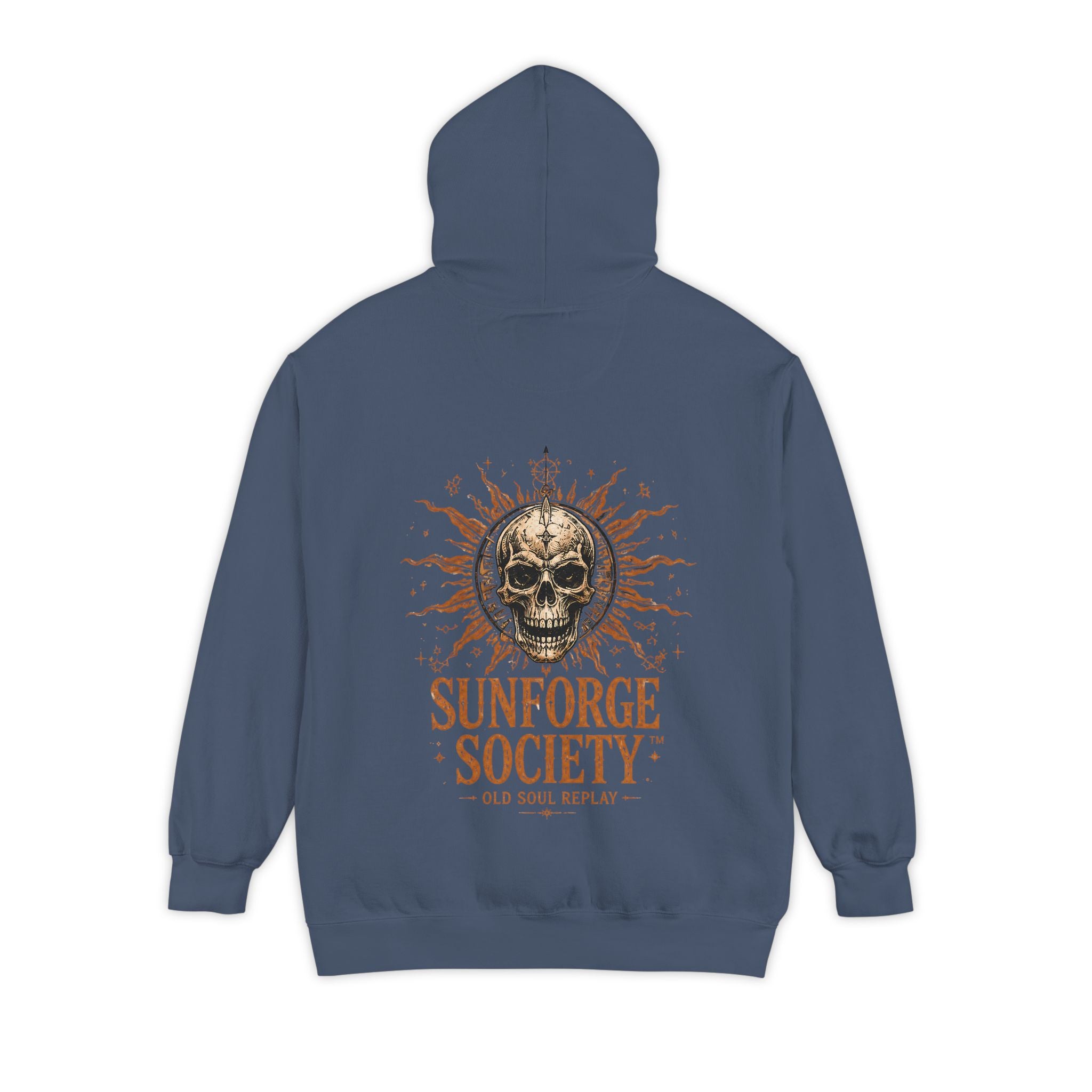 Sun Forge Steampunk Garment-Dyed Hoodie - Creations by Chris and Carlos