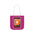 Tote Bag — Retro Pink 'Dunkin' D Logo' Canvas Tote - Creations by Chris and Carlos