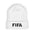 Classic Cuffed Beanie with Embroidered FIFA Design - Cozy Winter Hat