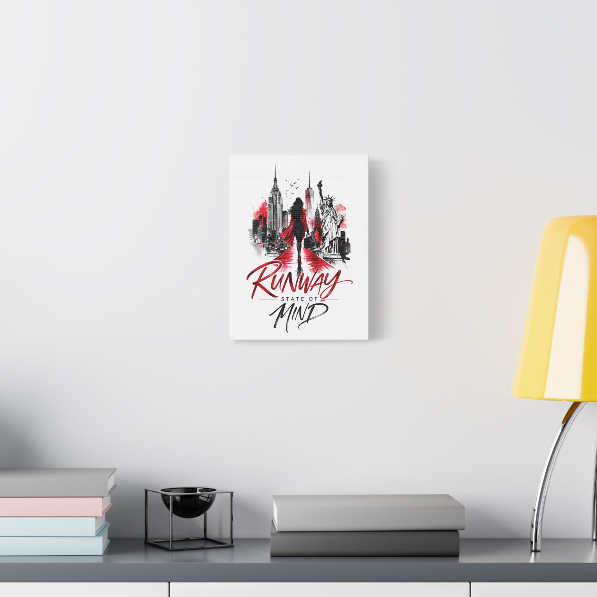 Runway State of Mind Canvas Wall Art — NYC Fashion Print - Creations by Chris and Carlos
