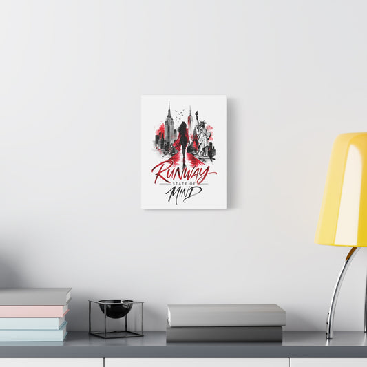 Runway State of Mind Canvas Wall Art — NYC Fashion Print - Creations by Chris and Carlos