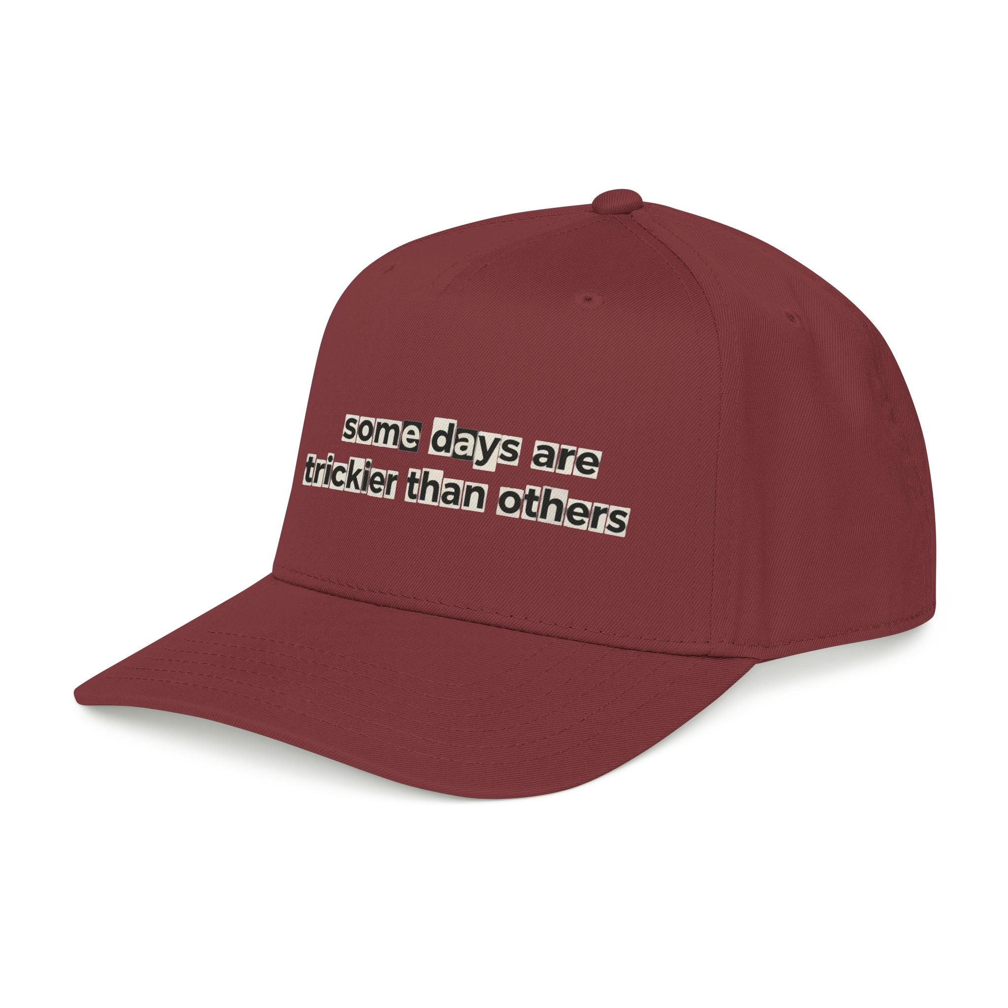 Baseball Cap — "Some Days Are Trickier Than Others" Patch - Creations by Chris and Carlos