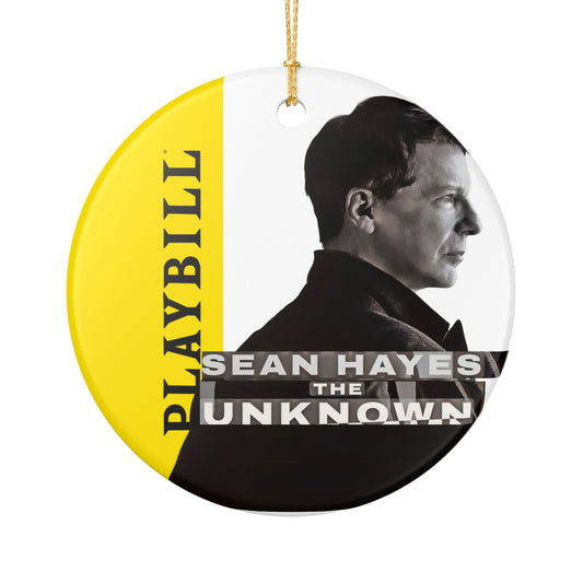 The Unknown Ceramic Ornament | Playbill Inspired Broadway Decoration | Holiday Gift, Unique Home Decor - Creations by Chris and Carlos