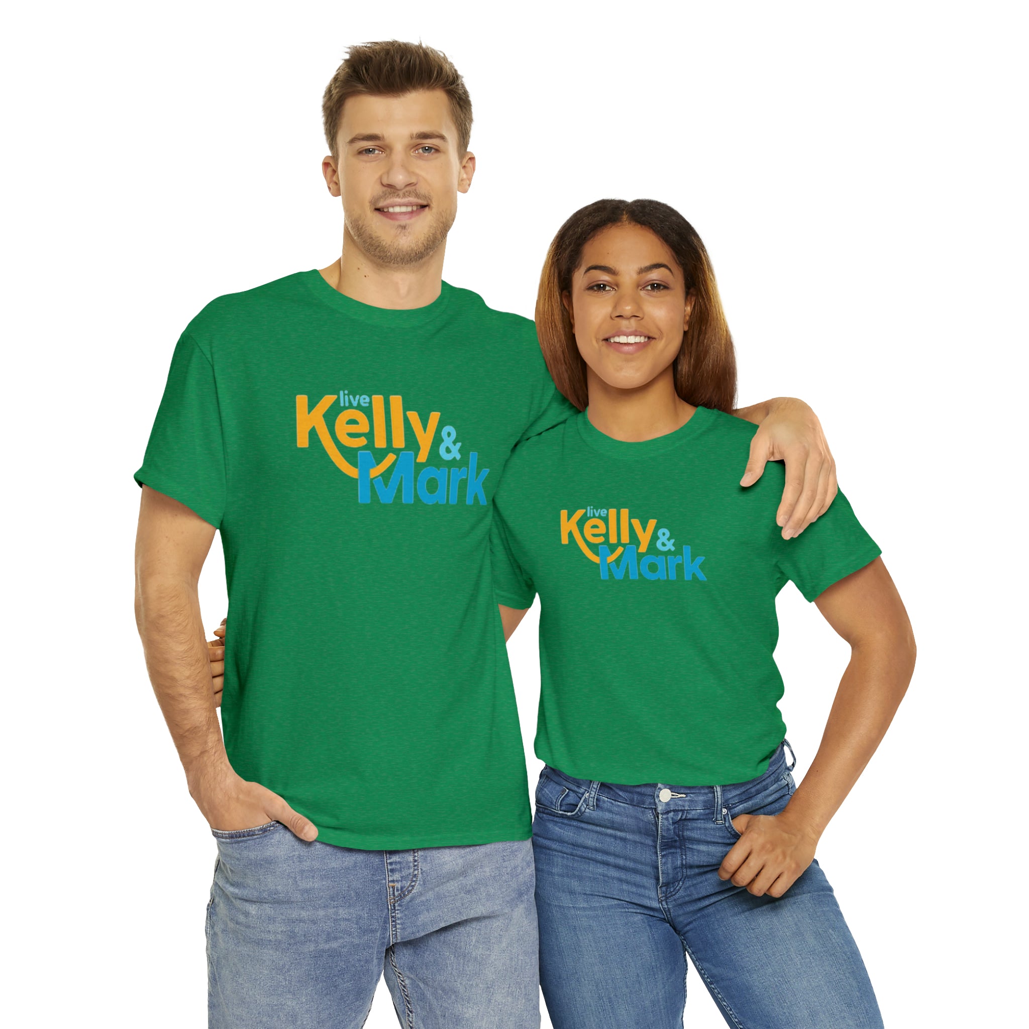 Live Kelly and Mark- Unisex Heavy Cotton T-Shirt - Creations by Chris and Carlos