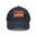 Leather Patch Dad Hat — "Flow de Marquezina" Vintage Logo