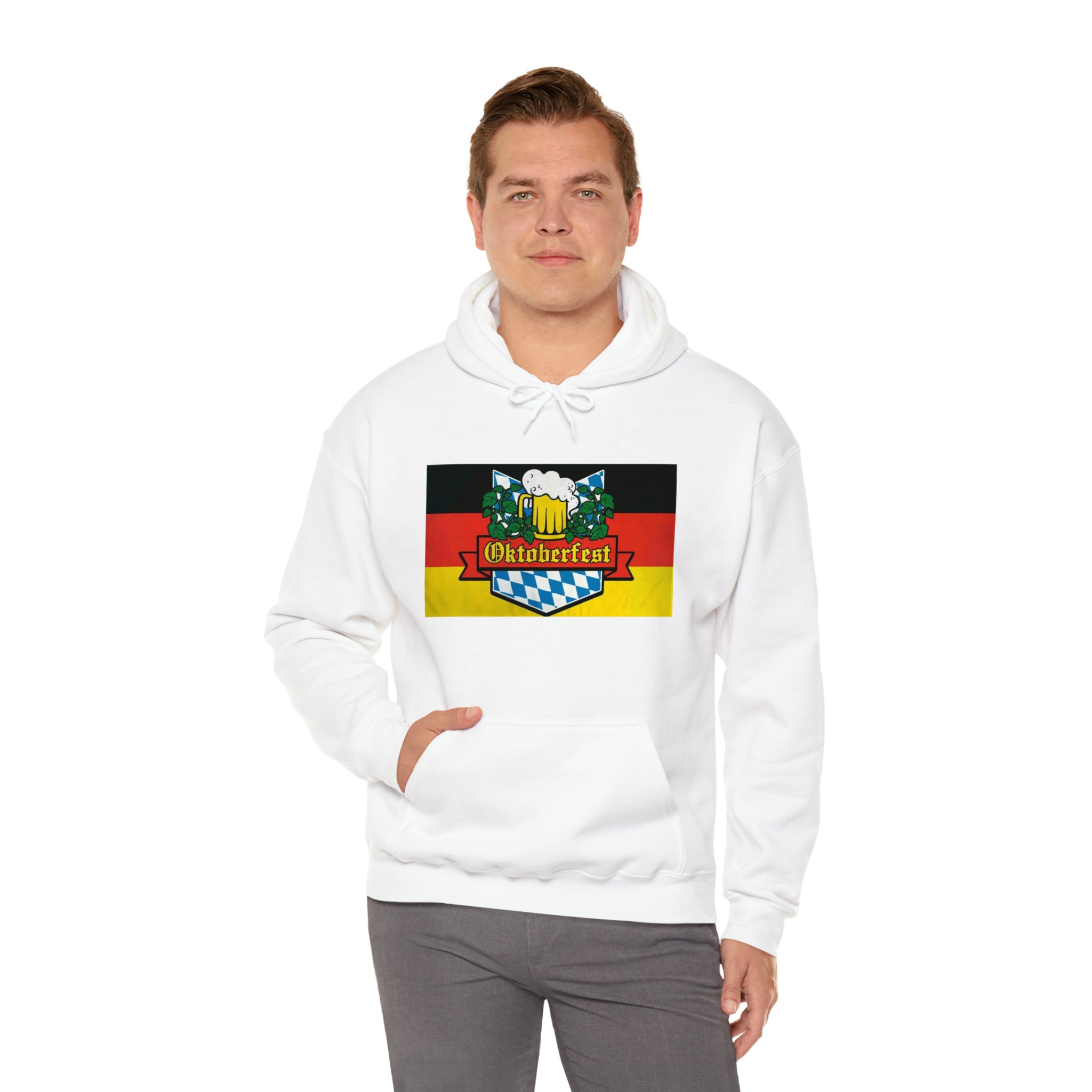 Oktoberfest-- Unisex Heavy Blend™ Hooded Sweatshirt - Creations by Chris and Carlos