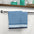 Stripe + Stich Striped Blue Face Towel — Soft Cotton Guest & Bathroom Hand Towel