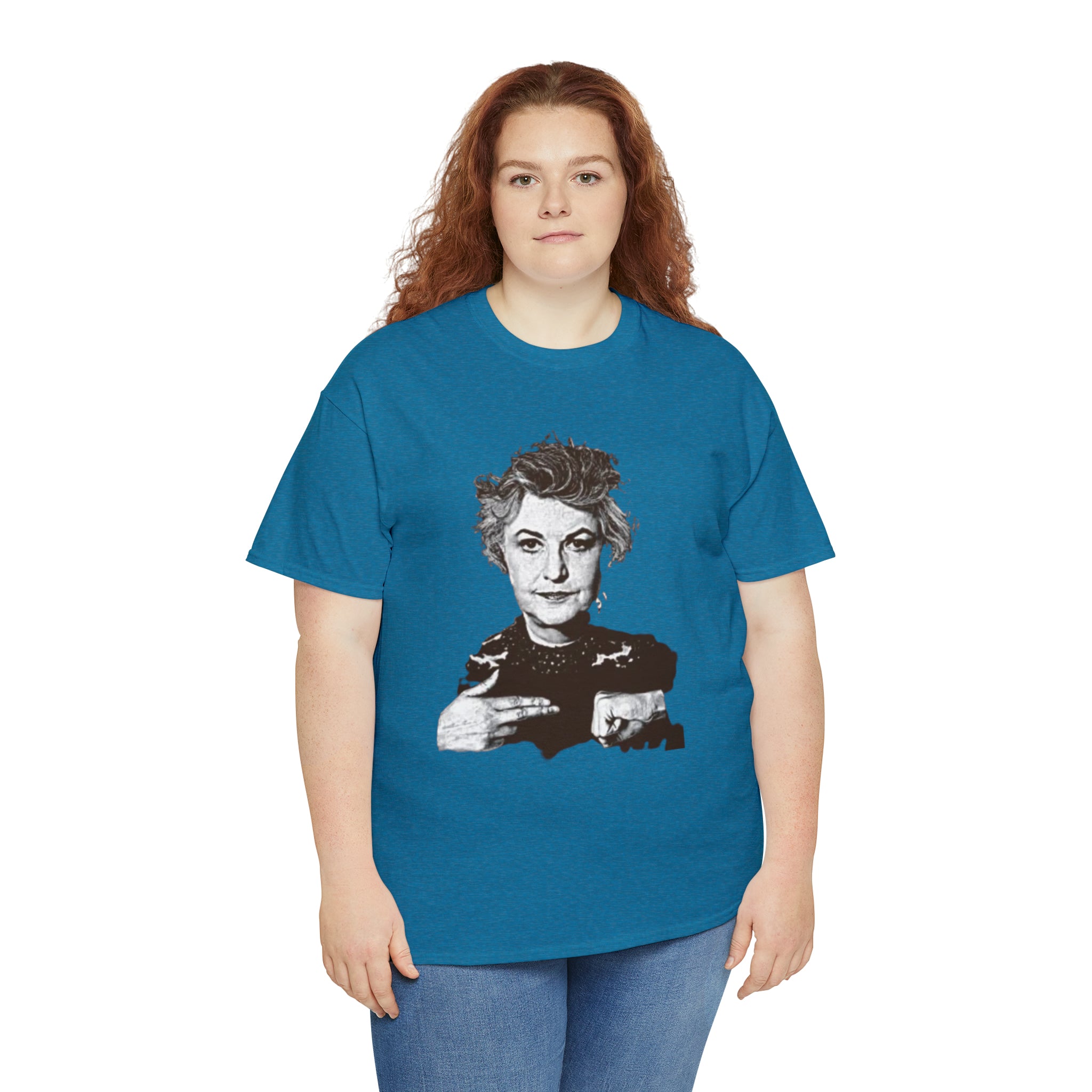 The Golden Girls 80's TV Show- Dorothy Unisex Heavy Cotton T-Shirt - Creations by Chris and Carlos
