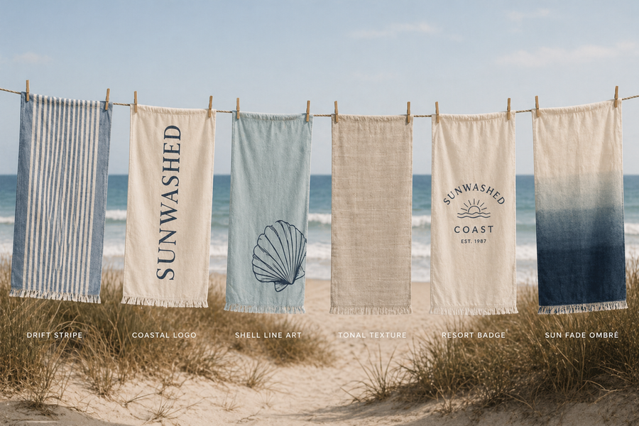 Sunwashed Coast Bundle 1- Best Selling Beach Towels (2)