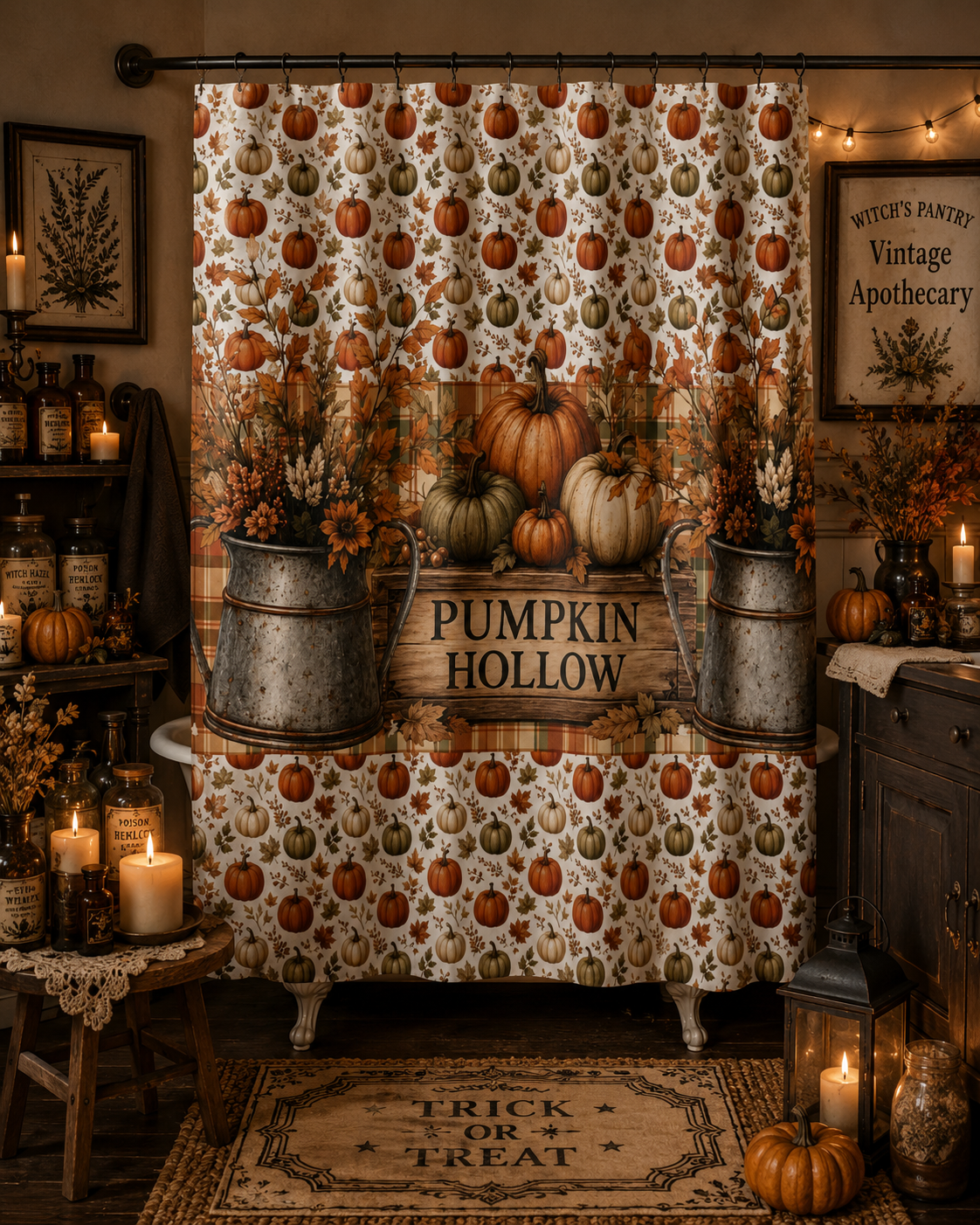 Turn Every Bath Into a Pink Halloween Escape.