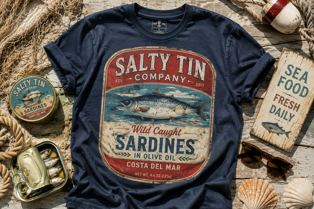 Salty Tin Company coastal apparel