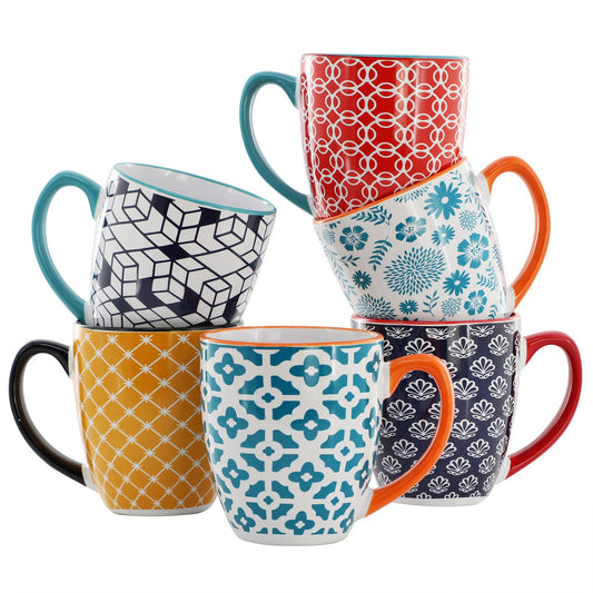 Heritage Stoneware Mug Set