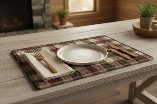 Buffalo Check Placemat Lifestyle
