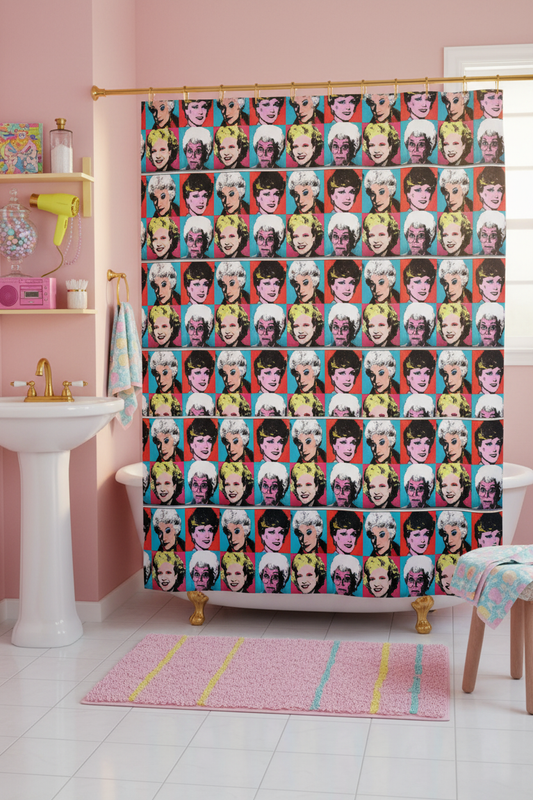 Golden Girls - Retro 80s Bathroom
