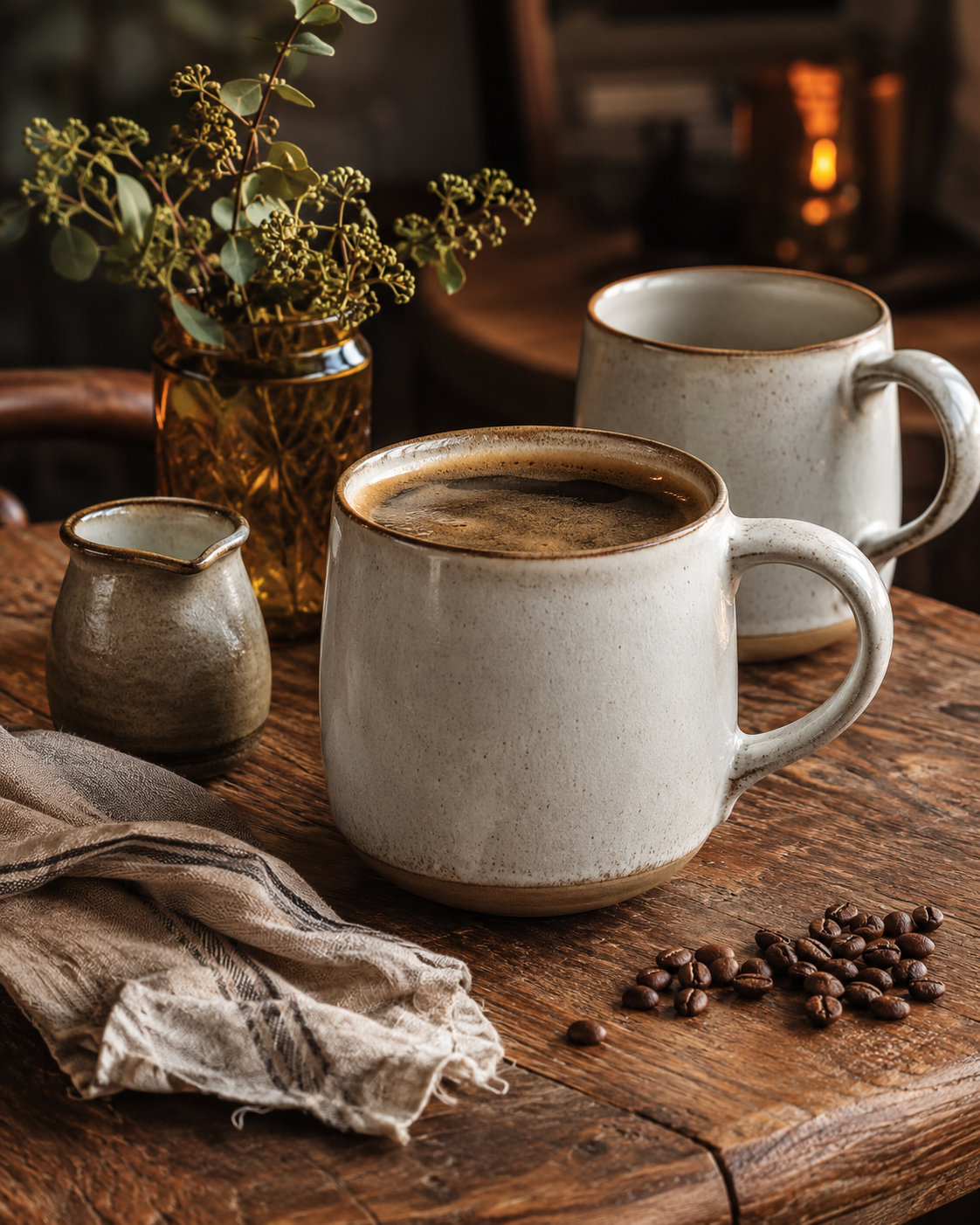 Cafe mugs