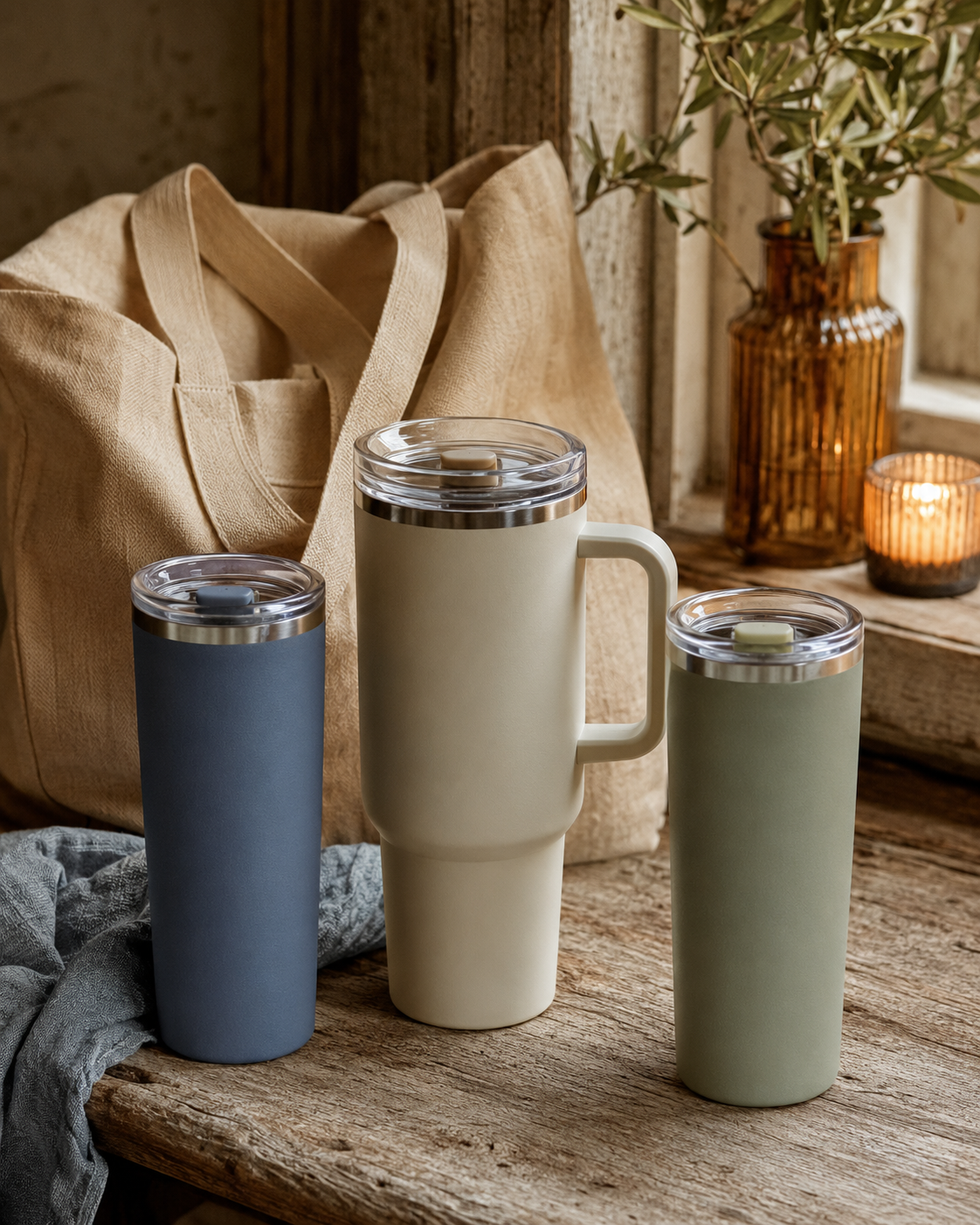 Travel tumblers