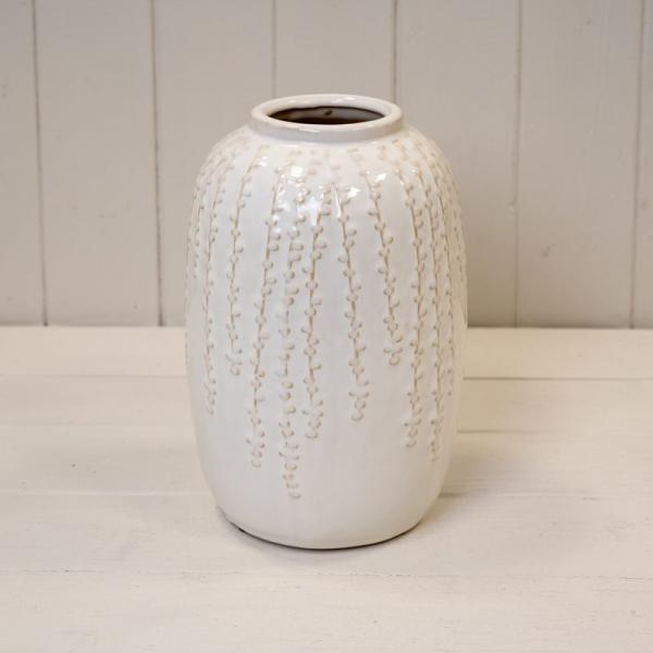 Heirloom Ribbed Vase