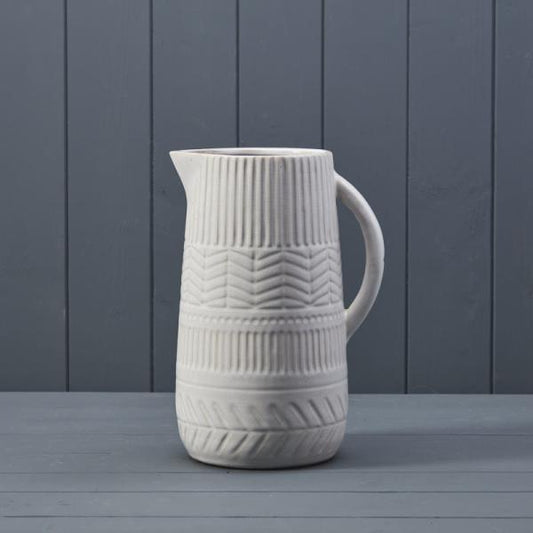 Linen Market Pitcher