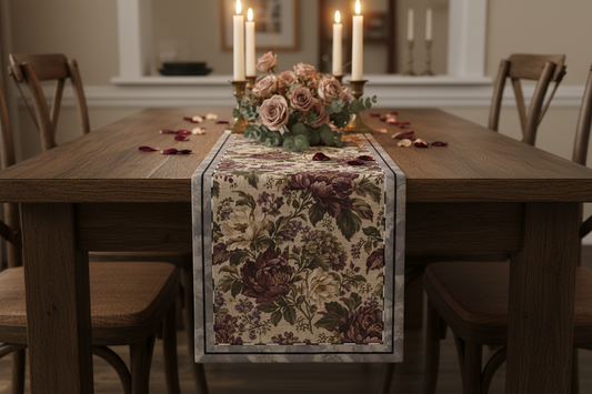 Vintage Floral Vine Runner Lifestyle